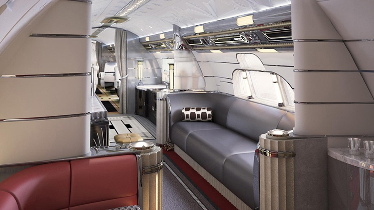 volo privato sul Embraer Lineage 1000